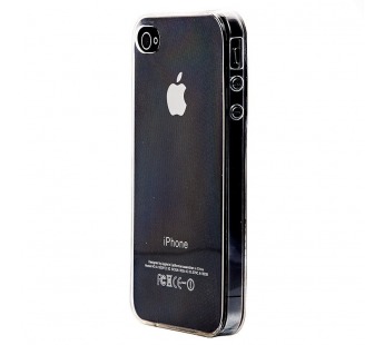 Чехол-накладка - Ultra Slim для Apple iPhone 4 (прозрачный)#159415
