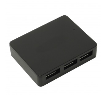 USB - Xaб 3.0 Smartbuy 4 порта, чёрный (SBHA-6000-K) (1/5)#211421