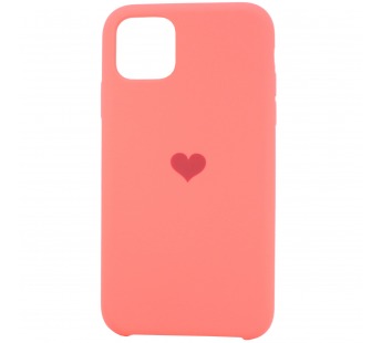 Чехол-накладка - Soft Touch Love для Apple iPhone 11 Pro (dark pink)#212605