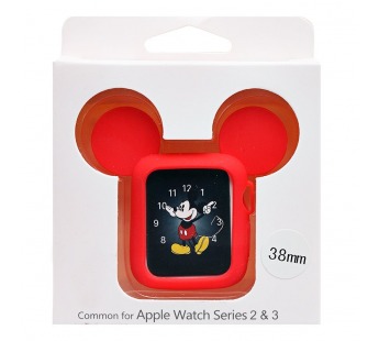 Чехол для часов - TPU Case для Apple Watch 38 mm 002 (red)#215693