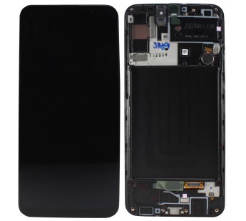 Дисплей для Samsung A307F модуль Черный - Ориг#2098951