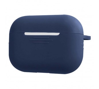 Чехол - силиконовый для кейса Apple AirPods Pro (blue)#216647