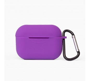 Чехол - силиконовый для кейса Apple AirPods Pro (light violet)#216235