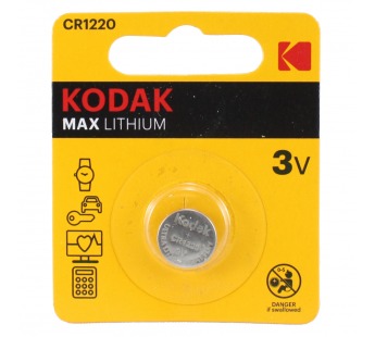 Элемент питания KODAK CR1220 BL1 (60/240/61440)#217020