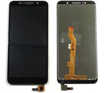 Дисплей для Alcatel OT-5009D (1C) в сборе с тачскрином Черный#412359