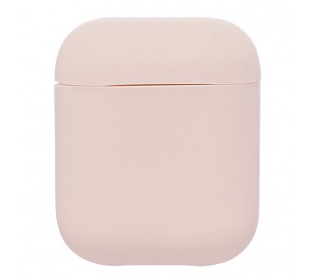 Чехол - Soft touch для кейса Apple AirPods (pink sand)#217262
