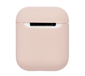 Чехол - Soft touch для кейса Apple AirPods (pink sand)#217264