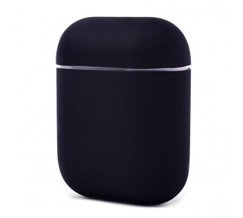 Чехол - Soft touch для кейса Apple AirPods (black)#217257