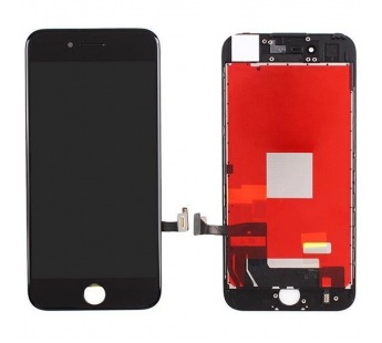 Дисплей для iPhone 7 + тачскрин черный с рамкой AAA (copy LCD)#234719