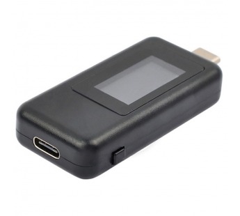 Тестер USB-зарядки (Type-C) (черный)#1447026