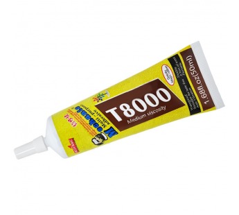 Клей/герметик для проклейки тачскринов MECHANIC T8000 (50 мл) (прозрачный)#389250