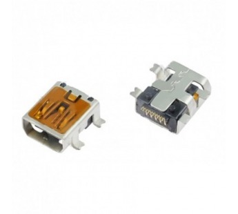 Разъем зарядки Mini USB 10pin (Alcatel/Philips) тип3#343273