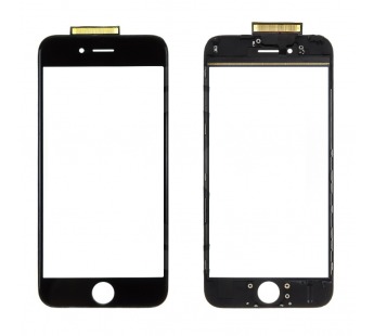 Тачскрин для iPhone 6S в рамке + OCA (черный)#242549