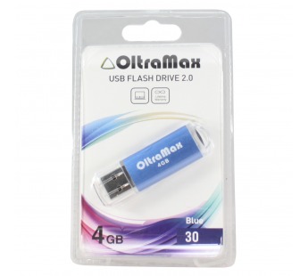 Флеш-накопитель USB 4GB OltraMax 30 синий#221794