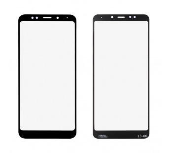 Стекло для Xiaomi Redmi 5 Plus (черный)#244717