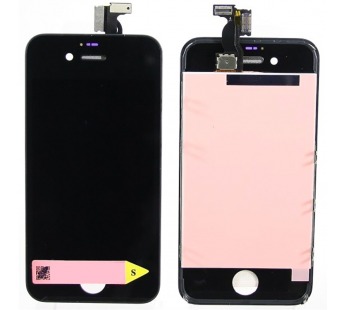 Дисплей для iPhone 4S + тачскрин черный с рамкой AAA#1856802