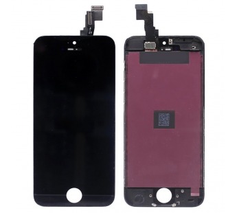 Дисплей для iPhone 5C + тачскрин черный с рамкой AAA#1856730