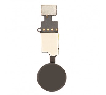 Кнопка (механизм) "Home" для iPhone 7/7 P/8/8 P с толкателем и шлейфом (Generation 3) (серый)#241077