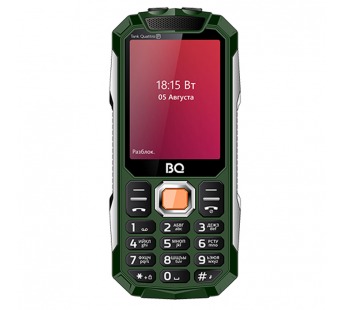 Мобильный телефон BQM-2817 Tank Quattro Power Зеленый#219406