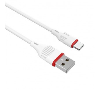 Кабель USB - Type-C Borofone BX17 2.0A 1.0м белый#221299
