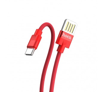 Кабель USB - Type-C Hoco U55 2.4A 1.2м (red)#1720529