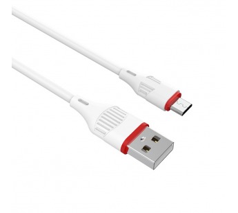 Кабель USB - micro USB Borofone BX17 2.0A 1.0м белый#221290
