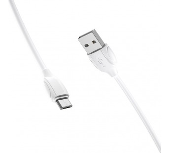 Кабель USB - micro USB Borofone BX19 1.3A 1.0м белый#221288