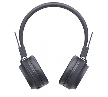 Накладные Bluetooth-наушники HOCO W25 серый#221234