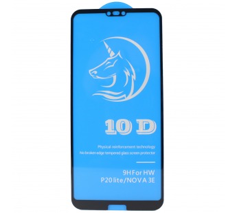 Защитное стекло Full Screen Activ Clean Line 3D для Huawei P20 Lite (black)#221223