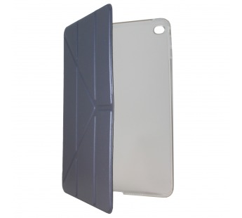 Чехол-книжка для iPad MiNi 4 кож.зам-пластик прозрачная крышка синий#221518