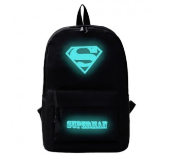 Рюкзак светящийся Супермен (черный)#221737
