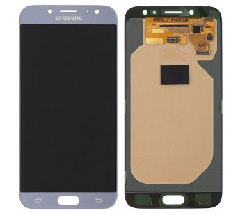 Дисплей для Samsung J730F/DS Galaxy J7 (2017) + тачскрин (голубой) (OLED)#255110