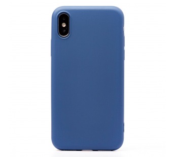 Чехол-накладка Activ Full Original Design для Apple iPhone X/XS (blue)#224062