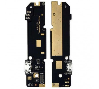 Шлейф (плата) для Xiaomi Redmi Note 3 Pro + системный разъем + микрофон#234600