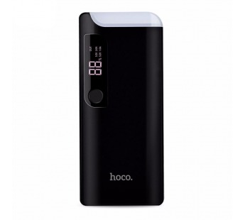 Внешний аккумулятор Hoco B27 LCD Pusi with table lamp 15000 mAh USBx2 (black)#1879089