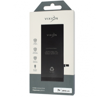 Аккумулятор для iPhone 7 Plus (Vixion) (2910 mAh) с монтажным скотчем#1173382
