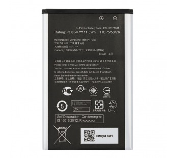 Аккумулятор для Asus Zenfone 2 Laser 5.5",6"/ZenFone Selfie (ZE550KG/ZE550KL) C11P1501 (VIXION)#230695