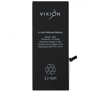 Аккумулятор для iPhone 6S Plus (Vixion) (2750 mAh) с монтажным скотчем#350502