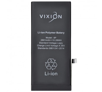 Аккумулятор для iPhone 8 Plus (Vixion) (2691 mAh) с монтажным скотчем#350987