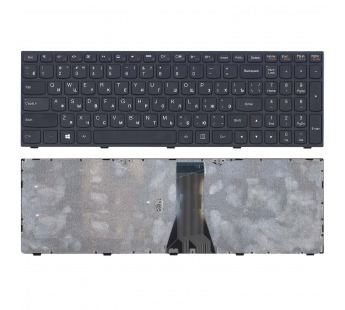 Клавиатура для ноутбука Lenovo IdeaPad G50-70 G50-30 черная с черной рамкой#254865