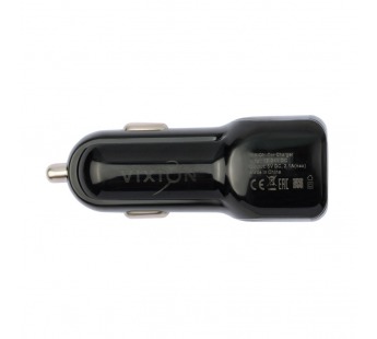 АЗУ VIXION U12 (2-USB/2.1A) (черный)#1588151
