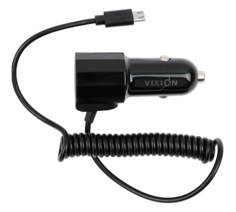 АЗУ VIXION U8 micro USB (2-USB/2.1A) (черный)#354030