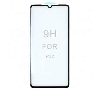 Защитное стекло 3D для Huawei P30 (черный) (VIXION)#230265
