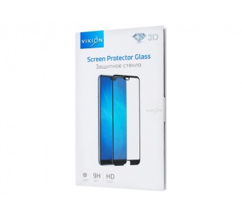 Защитное стекло 3D для iPhone 6 Plus/6S Plus (черный) (VIXION)#409921