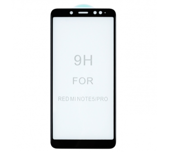 Защитное стекло 3D для Xiaomi Redmi Note 5 (черный) (VIXION)#1454520