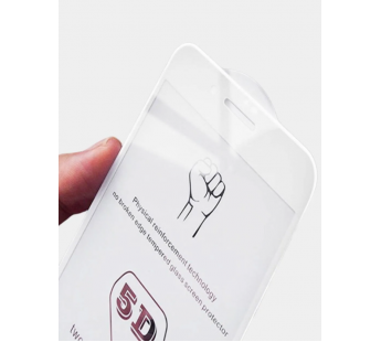 Защитное стекло 5D для iPhone 6 Plus/6S Plus (белый)#1699626