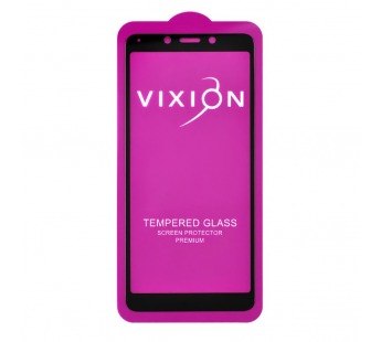 Защитное стекло 6D для Xiaomi Redmi 6/Redmi 6A (черный) (VIXION)#349803
