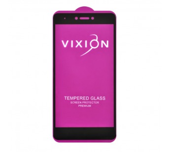 Защитное стекло 6D для Xiaomi Redmi Note 4X (черный) (VIXION)#349802