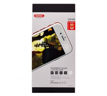 Защитное стекло Remax Gener 3D для iPhone 6 Plus/6S Plus (белый)#585751