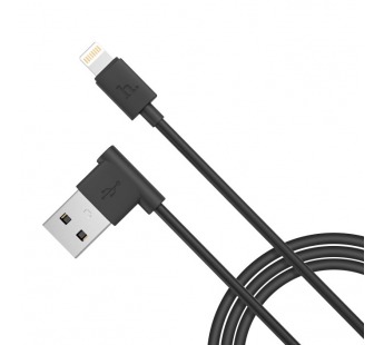 Кабель USB HOCO (UPL11) для iPhone Lightning 8 pin (1,2м) L-образный (черный)#1648419